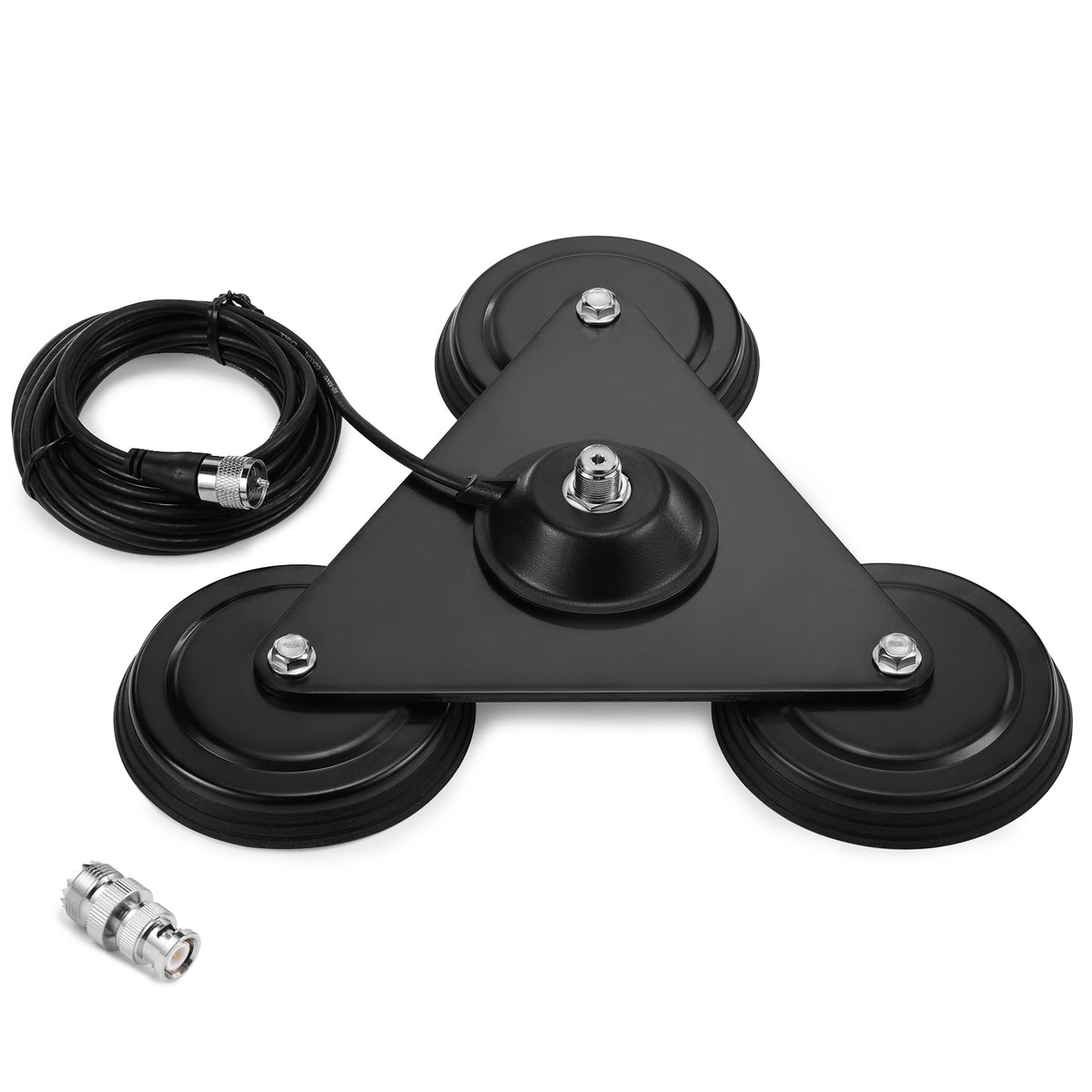 Radioddity M916 Heavy Duty Antenna Magnet Mount | SO-239 