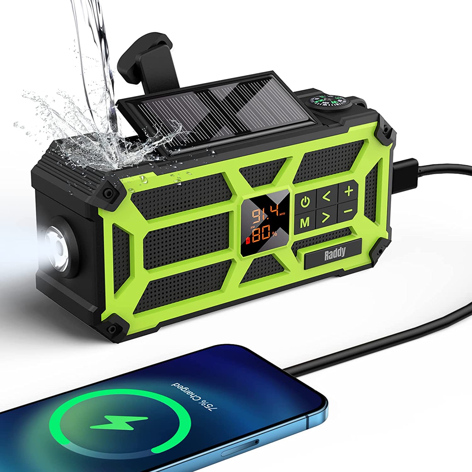 Raddy SW5 Emergency Radio | NOAA Weather Radio – Radioddity