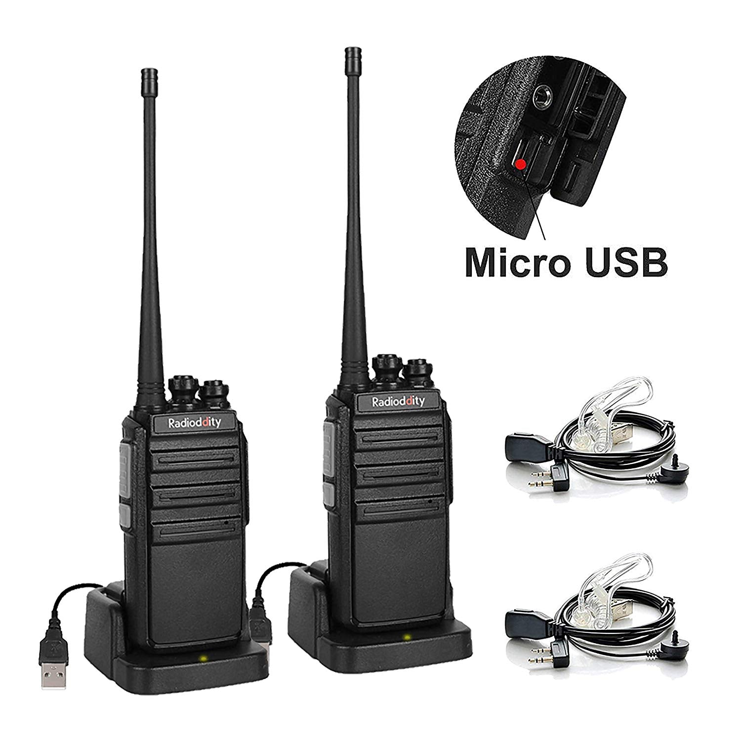 Radioddity GA-2S UHF 420-450MHz Long Range Two way Radio VOX Squelch Radioddity GA-2S UHF 420-450MHz Long Range Two way Radio VOX Squelch