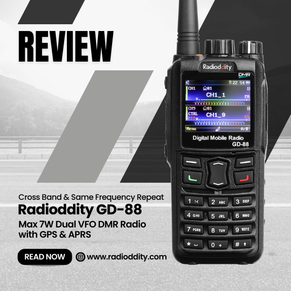 Product Review - Radioddity GD-88 Dual VFO DMR Radio