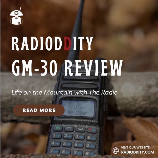 Life on the Mountain with the Radioddity GM-30