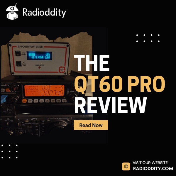 The Radio Clinic of New York Review of Radioddity QT60 Pro HF Transceiver | Blog Cover 