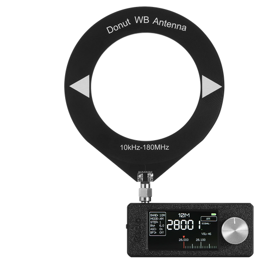 Raddy Mini Radio All-Band DSP Radio | Si4732 Chip | FM/SW/MW/VHF/CB Receiver | LSB/USB Modes | Headphone Amplifier | 1.9" Color Screen | Pocket Size | Firmware Upgrade - Radioddity