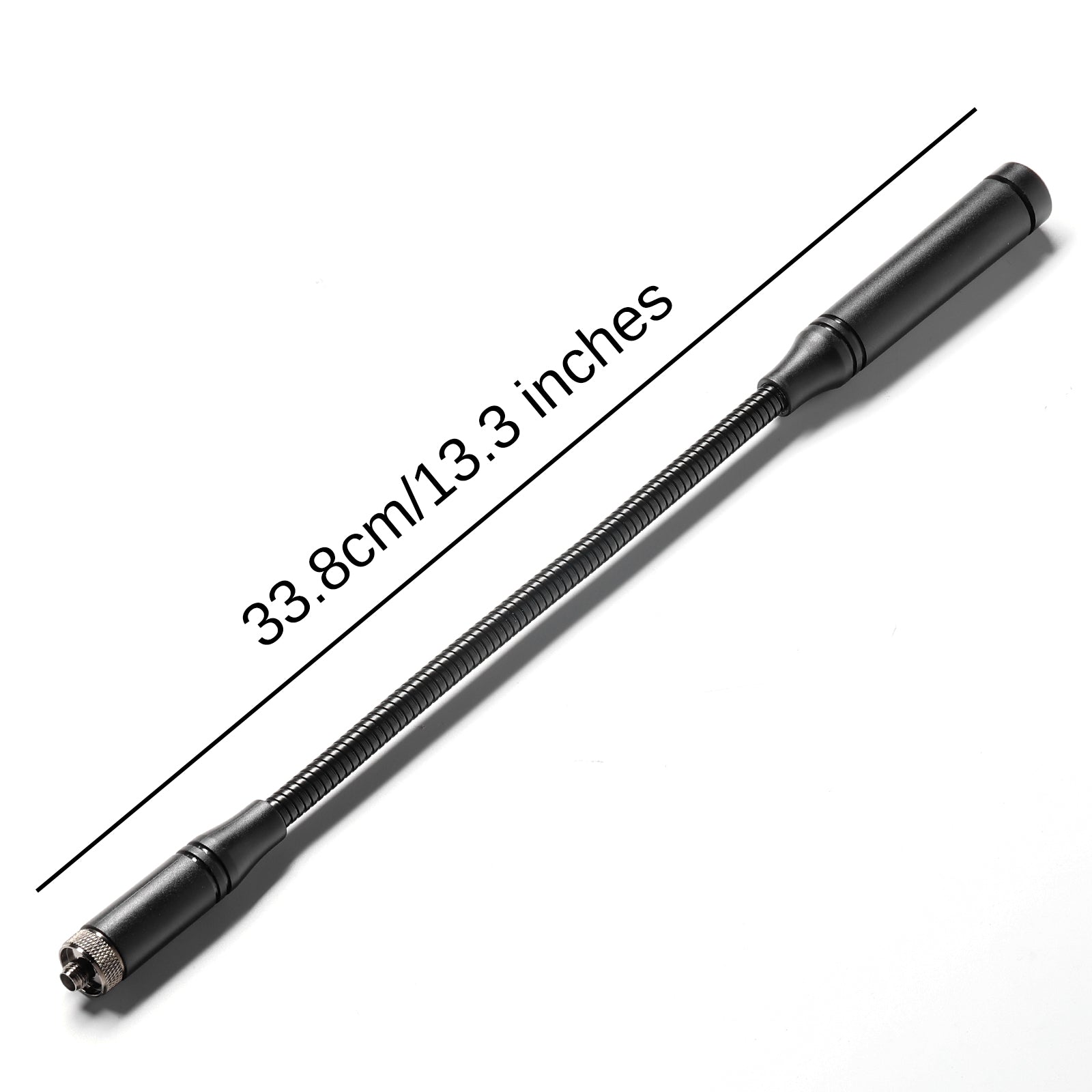 6-Section Telescopic Radio Antenna - 40MHz-6GHz Wide Band SMA Male Connector