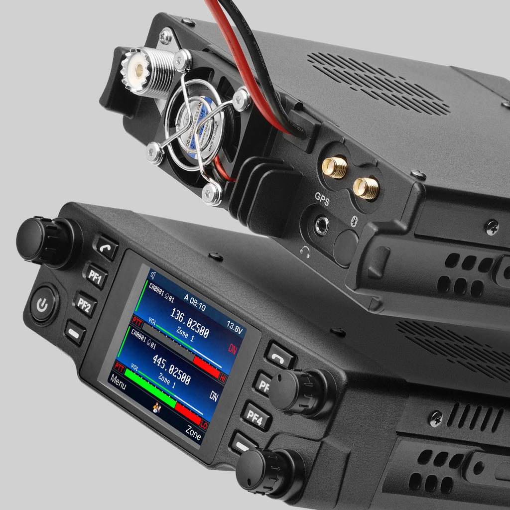 Radioddity DB40-D DMR Mobile Radio | 40W | Analog & Digital | VHF & UH