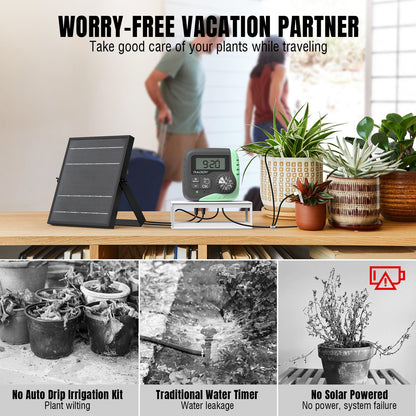 indoor plant watering kit WS-1 Solar Drip Irrigation Kit EU