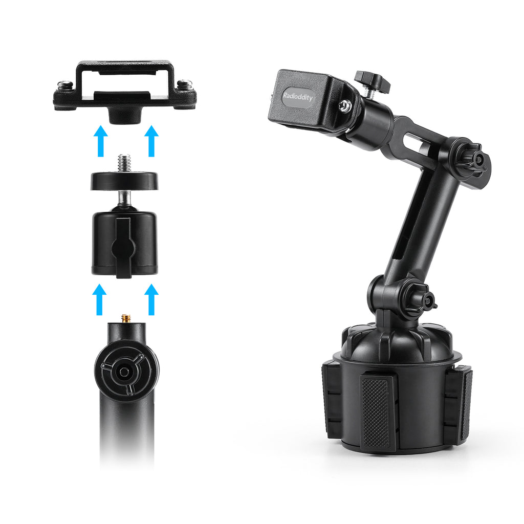 Radioddity RH1 Cup Holder Radio Mount