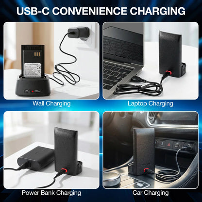 BAOFENG BC-32UV Original Li-ion Battery | 2500mAh High Capacity | USB-C Port | For DM-32UV and UV-32