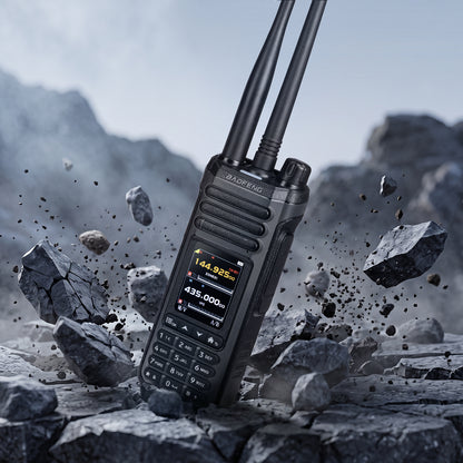 BAOFENG SW-9 10W Tri-Band Walkie Talkie | SSB HF Receiver | Airband & NOAA | Dual BT for App & Audio | Dual SMA Antenna Ports | 1000 Channels