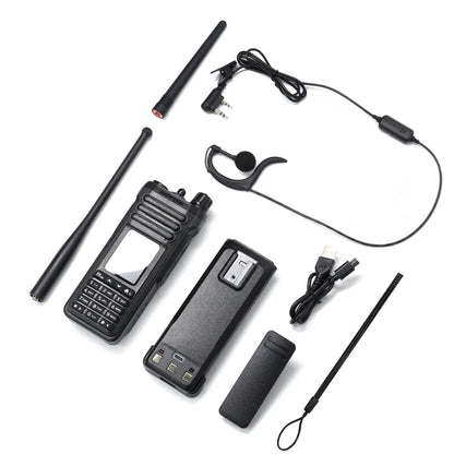 BAOFENG SW-9 10W Tri-Band Walkie Talkie | SSB HF Receiver | Airband & NOAA | Dual BT for App & Audio | Dual SMA Antenna Ports | 1000 Channels