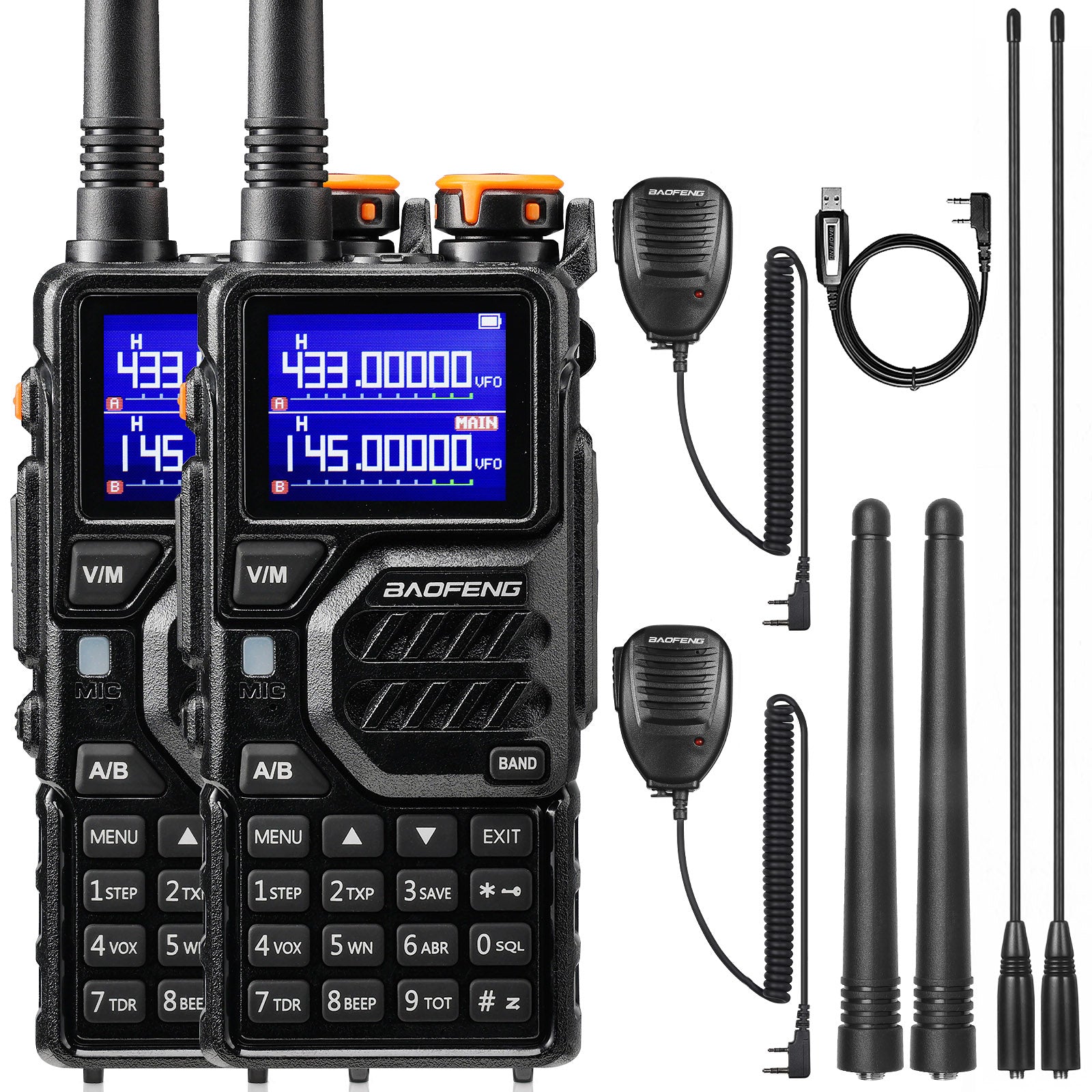 Hunting Shell Carrier BAOFENG AR-5RM Ham Radio 10W Walkie Talkies ...