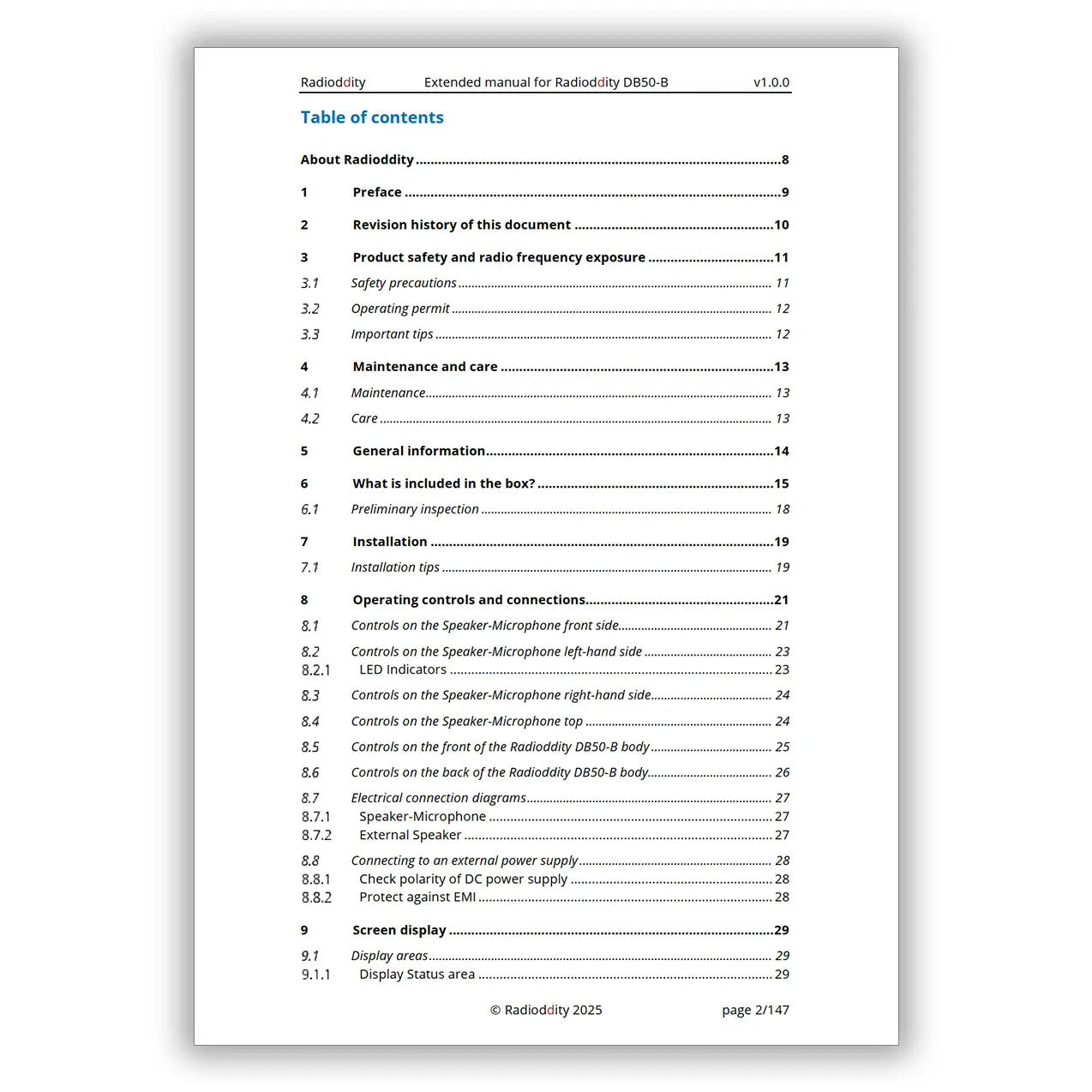 [eBook] Radioddity Extended Manual for Radioddity DB50-B - Radioddity