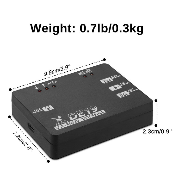 Xiegu DE-19 External Expansion Adapter for XIEGU G90 G90S G106 G106C Xiegu DE-19 External Expansion Adapter for XIEGU G90 G90S G106 G106C