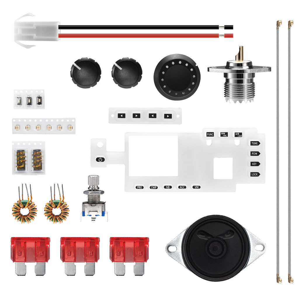 Xiegu G90 Spare Parts Kit Backup Accessories Set Radioddity
