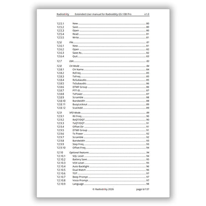 [eBook] Radioddity Extended Manual for Radioddity GS-10B Pro