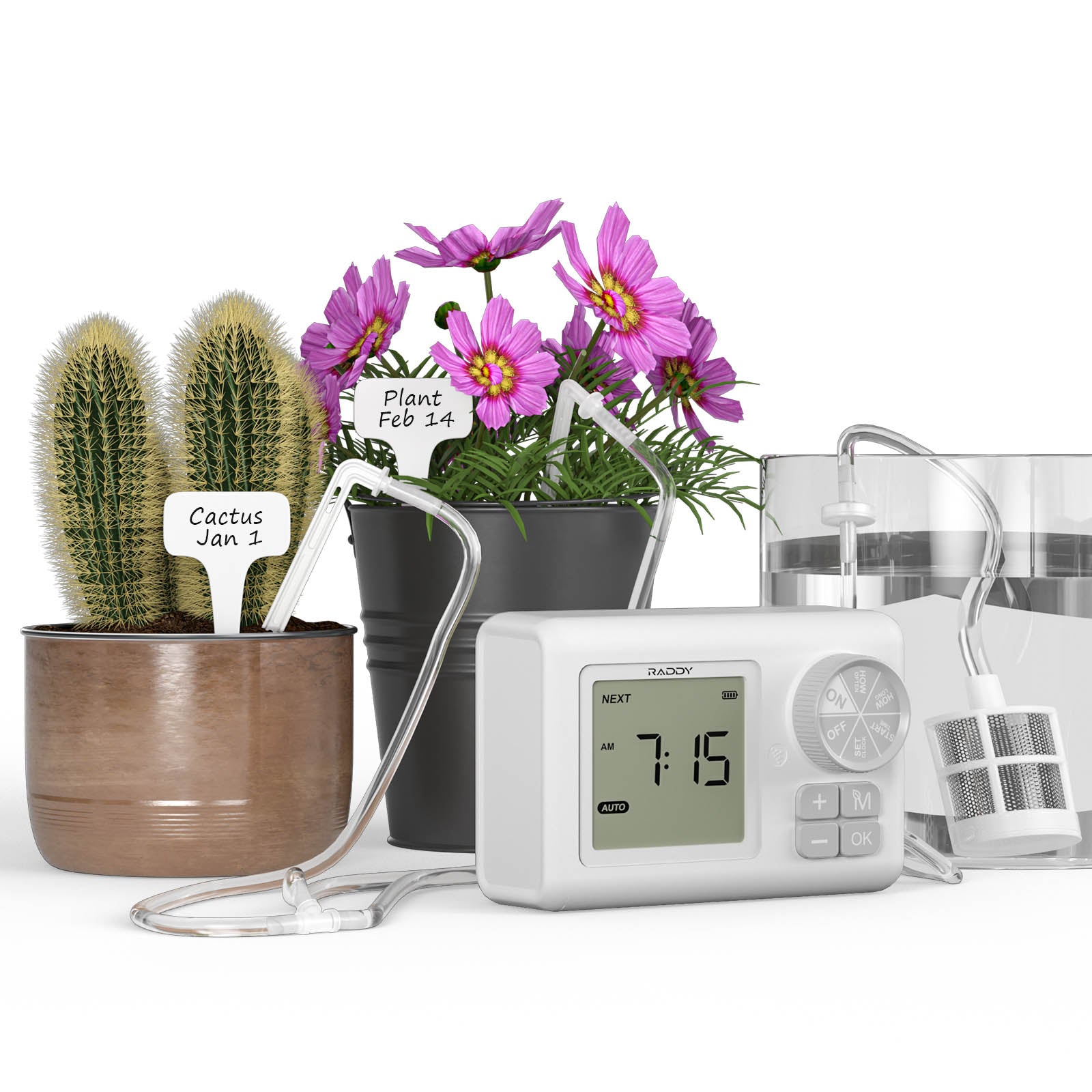 Planten Water Timer LCD Raddy WS-6 Automatische Druppelirrigatieset – Bewater Je Planten Terwijl Je Weg Bent Automatische Druppelirrigatie Set Planten Water Timer LCD Raddy WS-6 Automatische Druppelirrigatieset – Bewater Je Planten Terwijl Je Weg Bent Automatische Druppelirrigatie Set