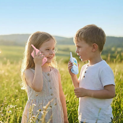 Radioddity KiddoTalk V1 Video Screen Walkie Talkies | 4 Fun Video Modes & Voice Effect | Toys for Boys&Girls - Radioddity