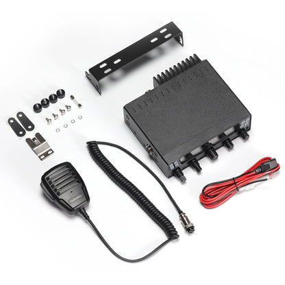 Radioddity QT30 10 Meter Radio | 30W SSB/AM/FM Mobile Transceiver | Large LCD | Built-in SWR Meter | Dual Noise Reduction & ASQ | Dual Watch | For Truck & Overland