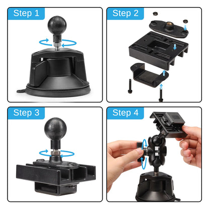Radioddity RH5 Suction Cup Mount