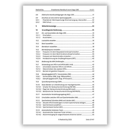 [eBook] Radioddity Extended Manual for Xiegu G90 - Radioddity