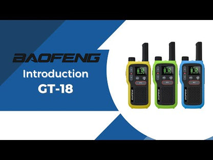 Baofeng GT-18 FRS/PMR Radio Video