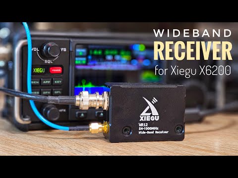 Xiegu WR12: up to 1GHz RX Frequency Expansion for the X6200 Radio - Quick Review & Installation
