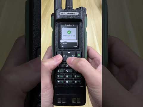 Baofeng DM-32UV 10W DMR Ham Radio | Personalized Font Colors