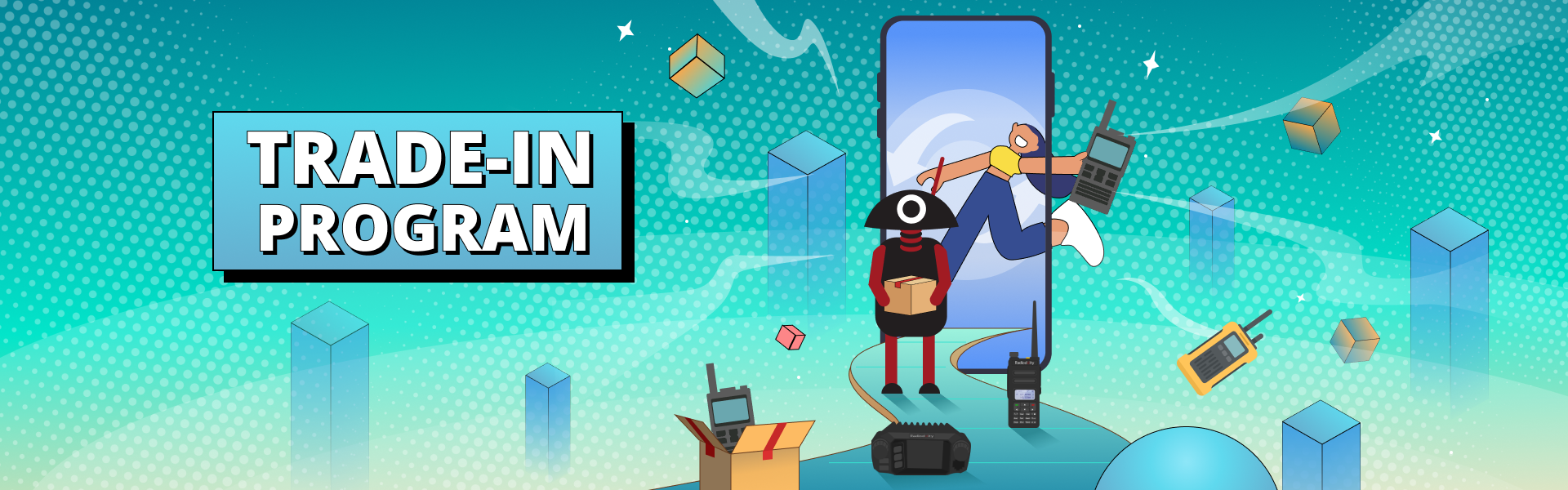 Trade in program banner