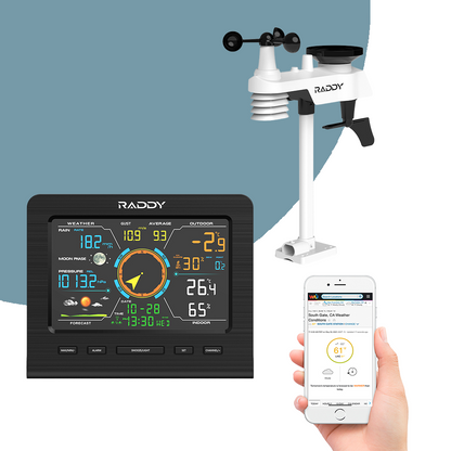 Nedis weerstation met wireless buitensensor WEST400BK Nedis weerstation met wireless buitensensor WEST400BK