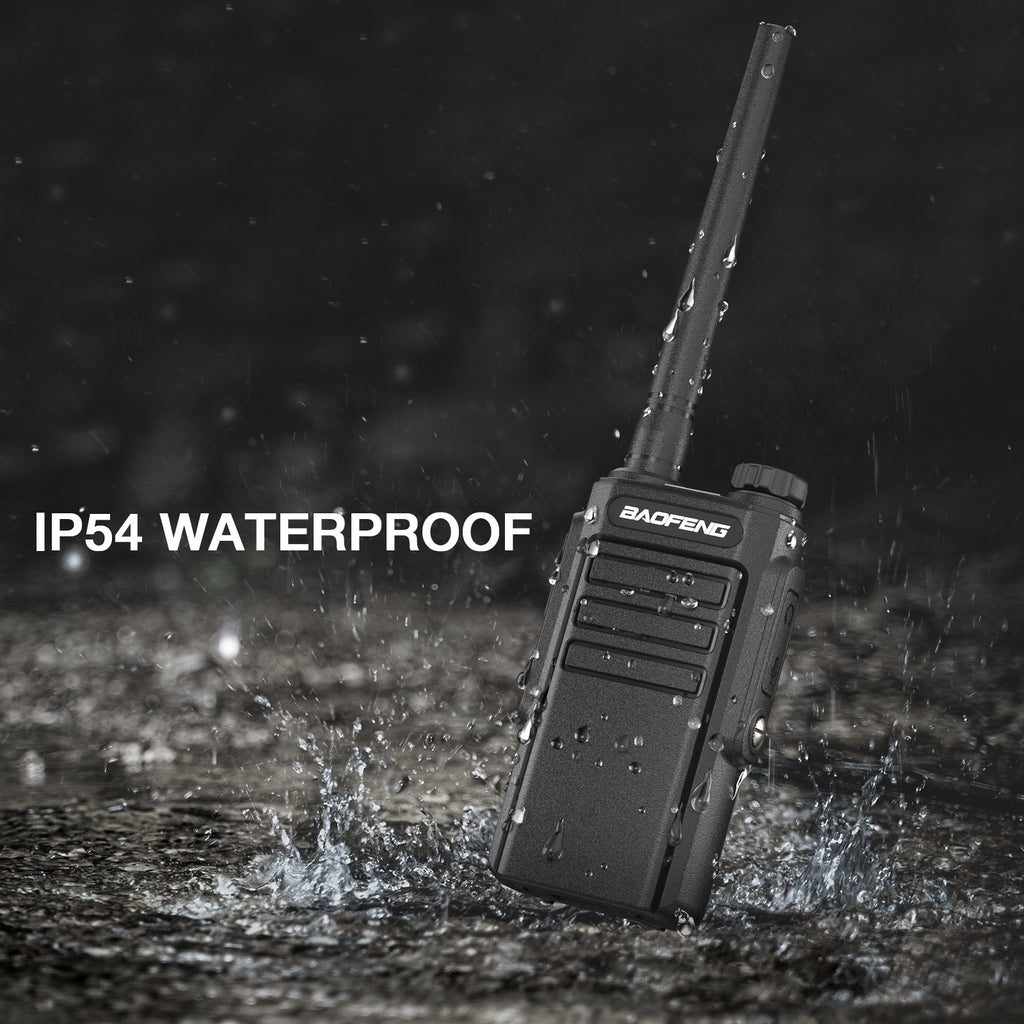 Baofeng MP31 GMRS Radio [1 Pair], 2W, IP54 Waterproof, USB-C