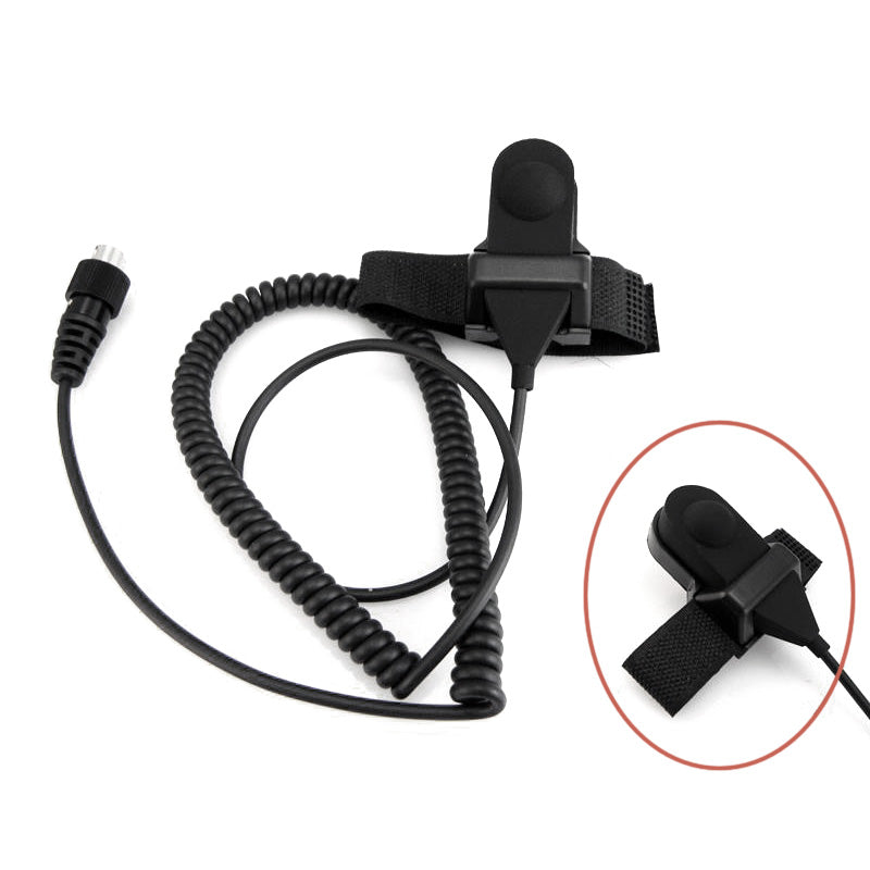 earpiece for motorcycle helmets 2 PIN Full Face Close Helmet Motorcycle Race Headset Earpiece for Baofeng UV-5r gt-3 gt-3tp Ham Walkie Talkie Radio – Radioddity