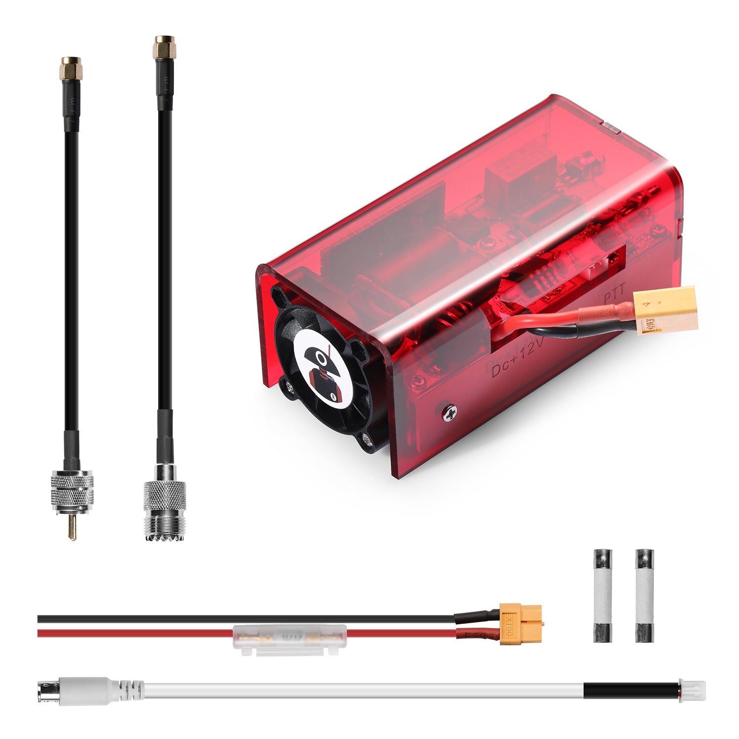 Radioddity PAX100 100W RF Power Amplifier DIY Kit for Xiegu G90 X5105