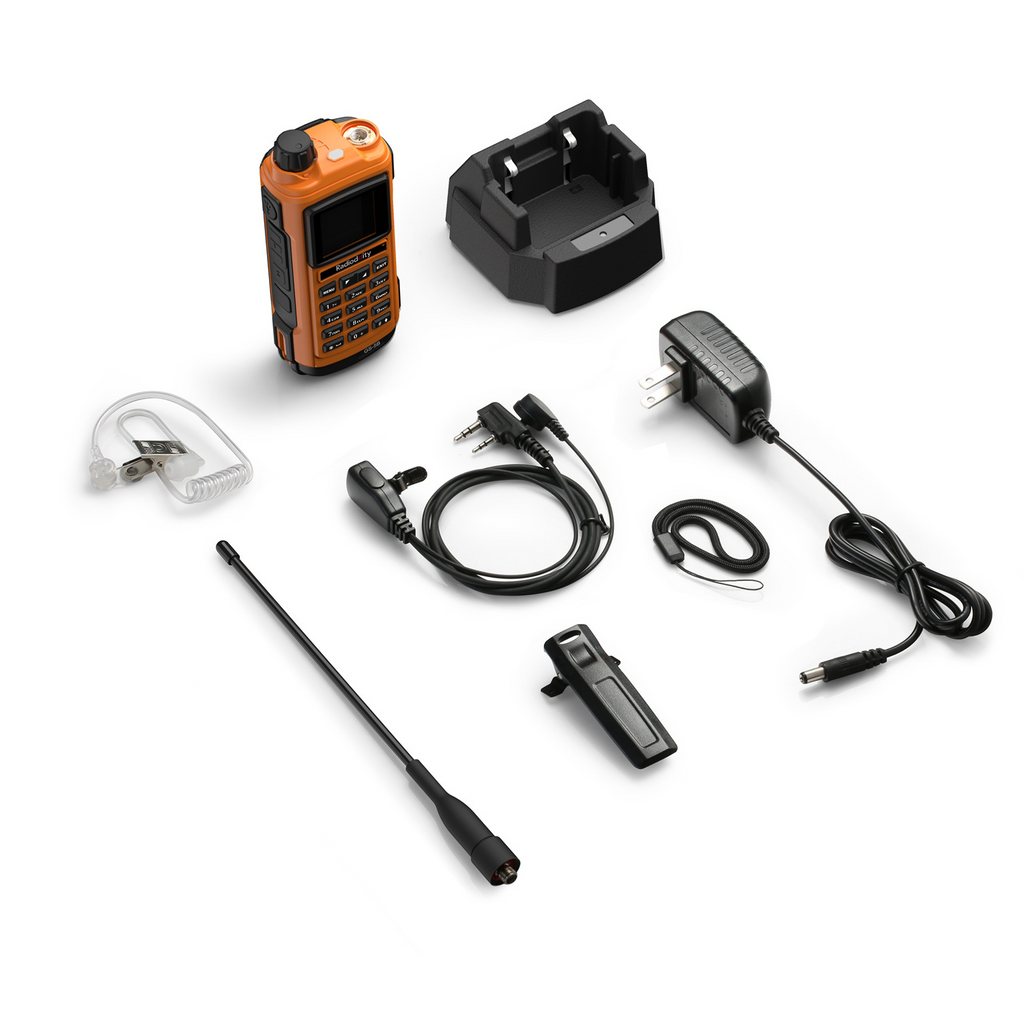 Radioddity GS-5B Radio | Dual PTT | Bluetooth Programming | 5W Analog