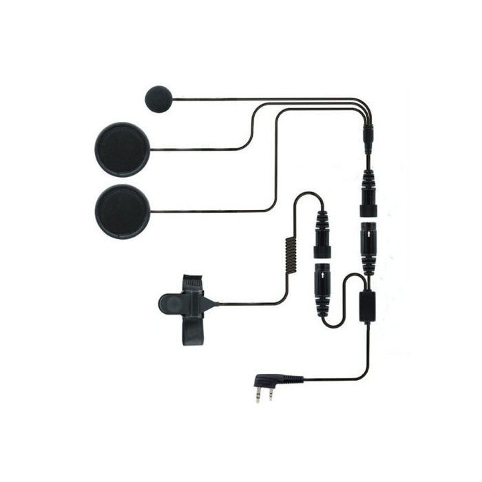 2 PIN Full Face Close Helmet Motorcycle Race Headset Earpiece for Baofeng UV-5r gt-3 gt-3tp Ham Walkie Talkie Radio – Radioddity 2 PIN Full Face Close Helmet Motorcycle Race Headset Earpiece for Baofeng UV-5r gt-3 gt-3tp Ham Walkie Talkie Radio – Radioddity