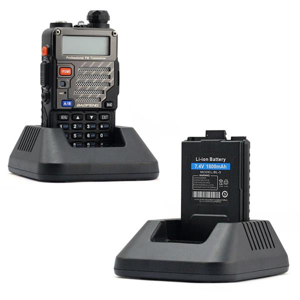 Radio Amateur Baofeng Radio BAOFENG UV-5RM Plus 10W - Double Bande 2 Packs - Programmable USB-C Radio Programmable CHIRP 144-440MHz Radio Amateur Baofeng Radio BAOFENG UV-5RM Plus 10W - Double Bande 2 Packs - Programmable USB-C Radio Programmable CHIRP 144-440MHz