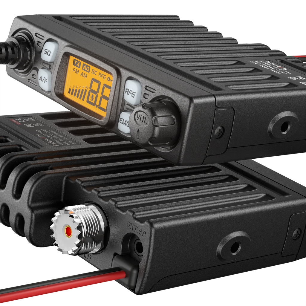 Station de radio CB CRT One V, avec Vox, S-mètre, 4W, ASQ, 12V, Gain RF Station de radio CB CRT One V, avec Vox, S-mètre, 4W, ASQ, 12V, Gain RF