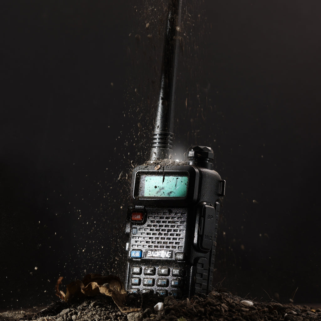 BAOFENG GT-5R Walkie Talkie bidireccional de Banda Dual Radio UHF