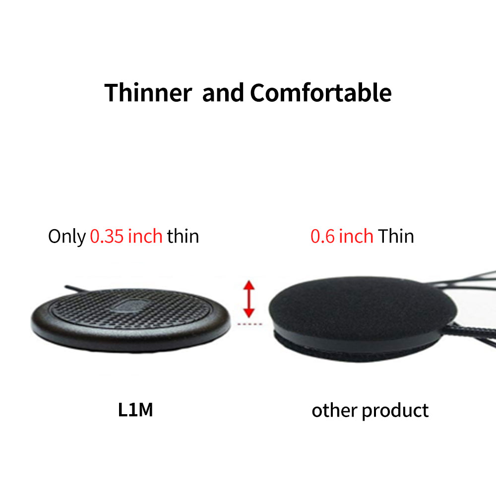 bluetooth motorcycle helmet speakers Radioddity L1M Wireless Hands-Free Motorcycle Helmet Headset Compatibl