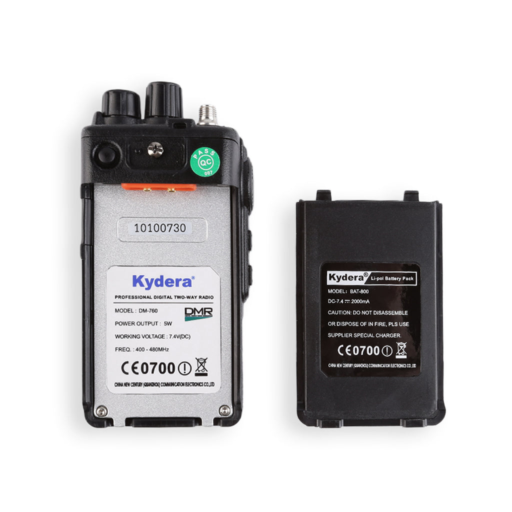 Kydera DM760 DMR UHF Digital Radio [DISCONTINUED] Radioddity