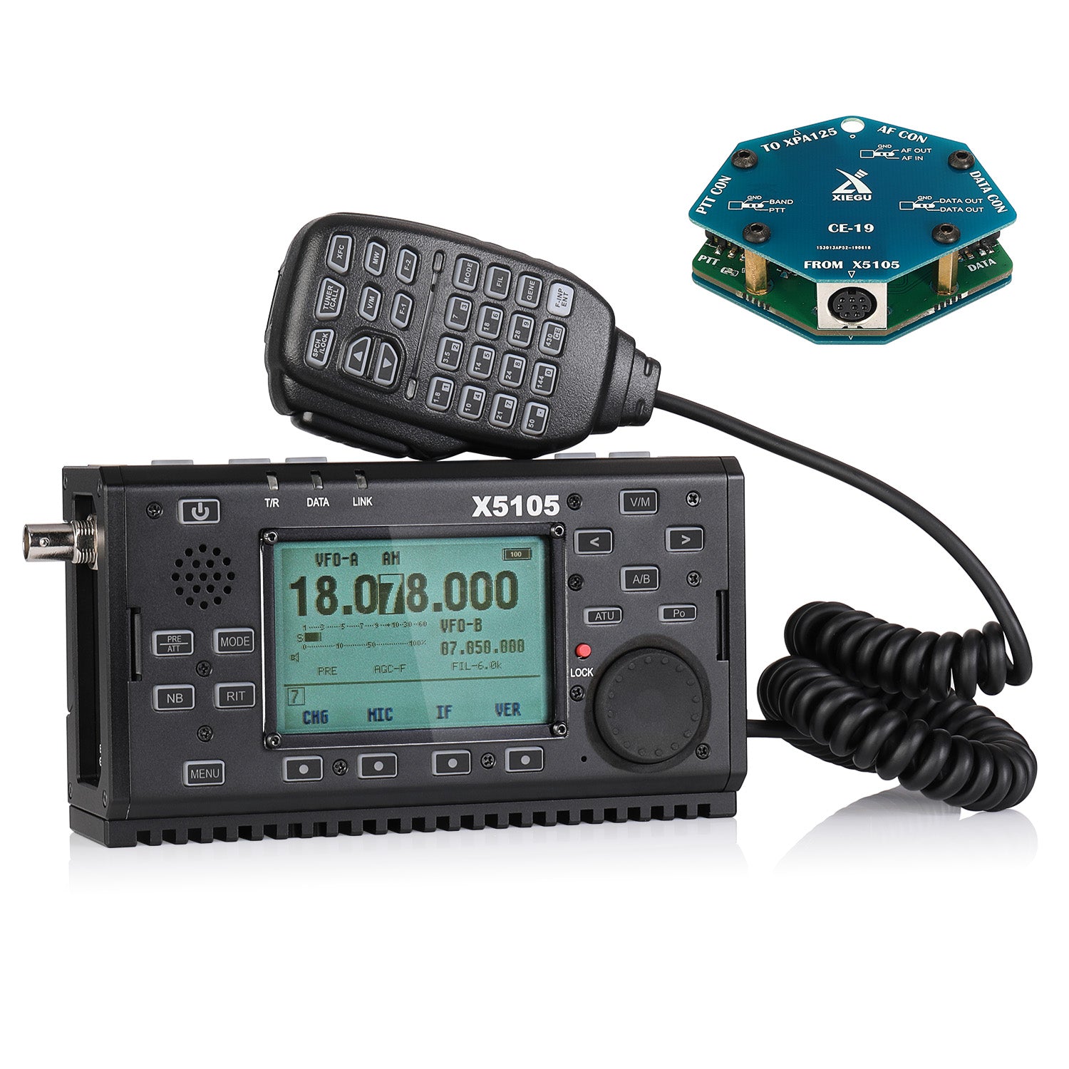 Xiegu X5105 OUTDOOR VERSION HF TRANSCEIVER | HF Ham Radio
