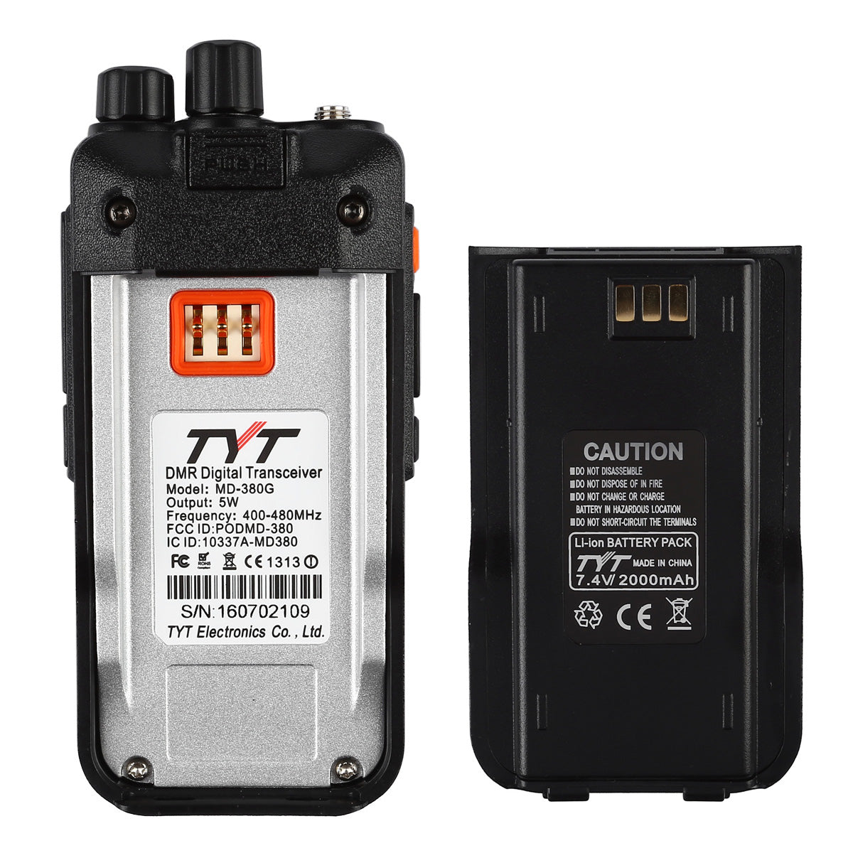 TYT MD-380G VHF DMR+GPS – Radioddity