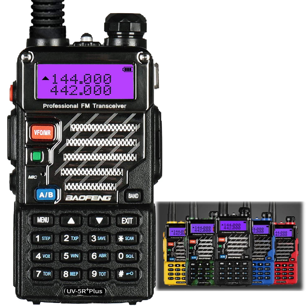 QB25 Pro Quad Band Mini Mobile Radio+ Cable + 50W Antenna – Radioddity
