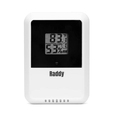 Raddy WM6 Weather Station  Wireless Thermometer Hygrometer