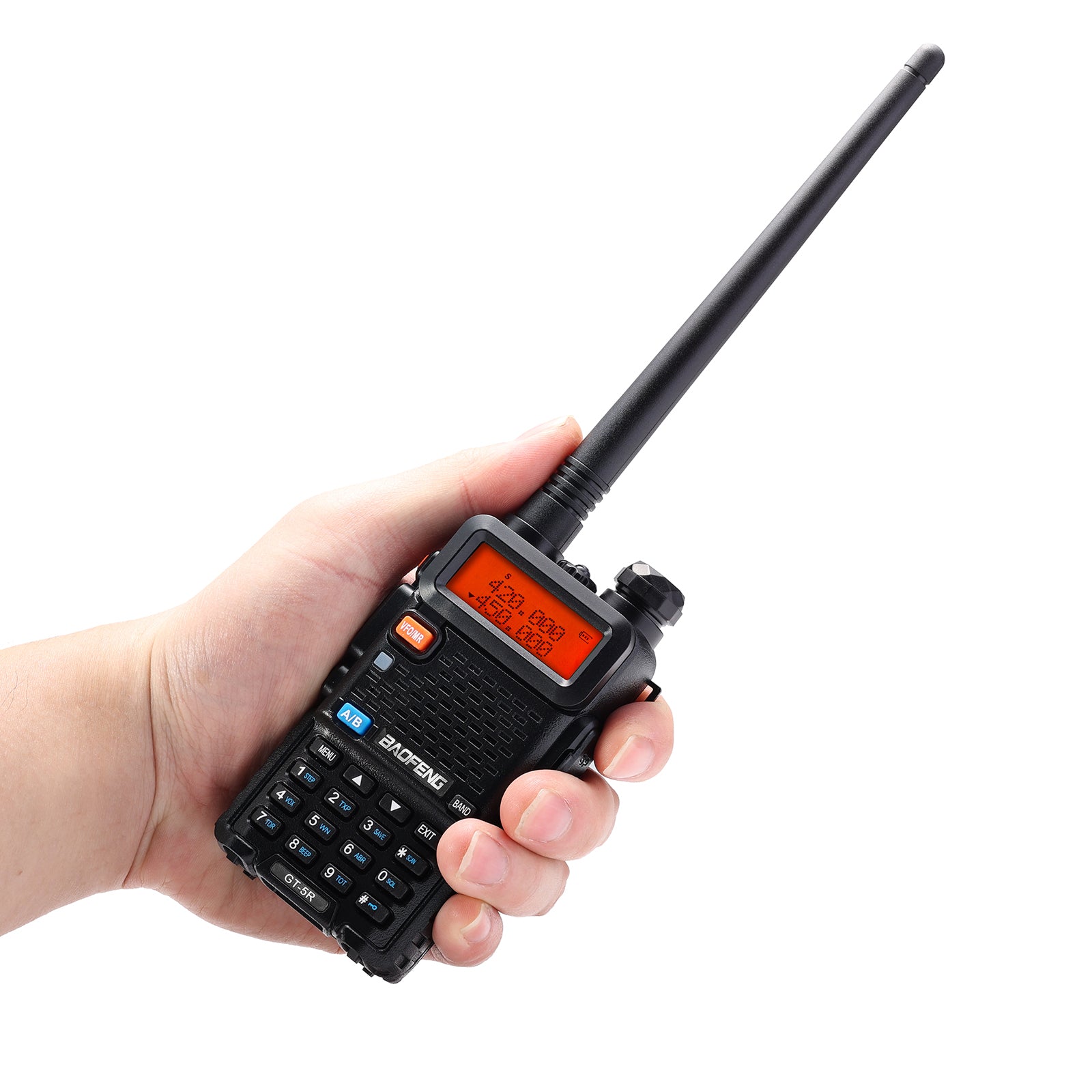 Baofeng GT-5R Mini – Radio Double Bande 5W UHF/VHF | Talkie-Walkie Compact Avec 999 Canaux, Bluetooth, USB-C | 2 Pack