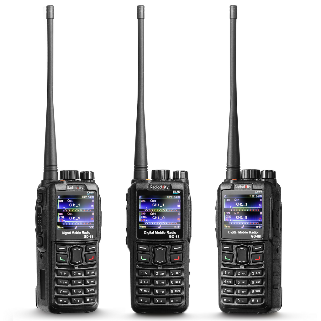 Radioddity GD-88 DMR Radio 7W VHF UHF GPS APRS Cross-band Repeat 300K