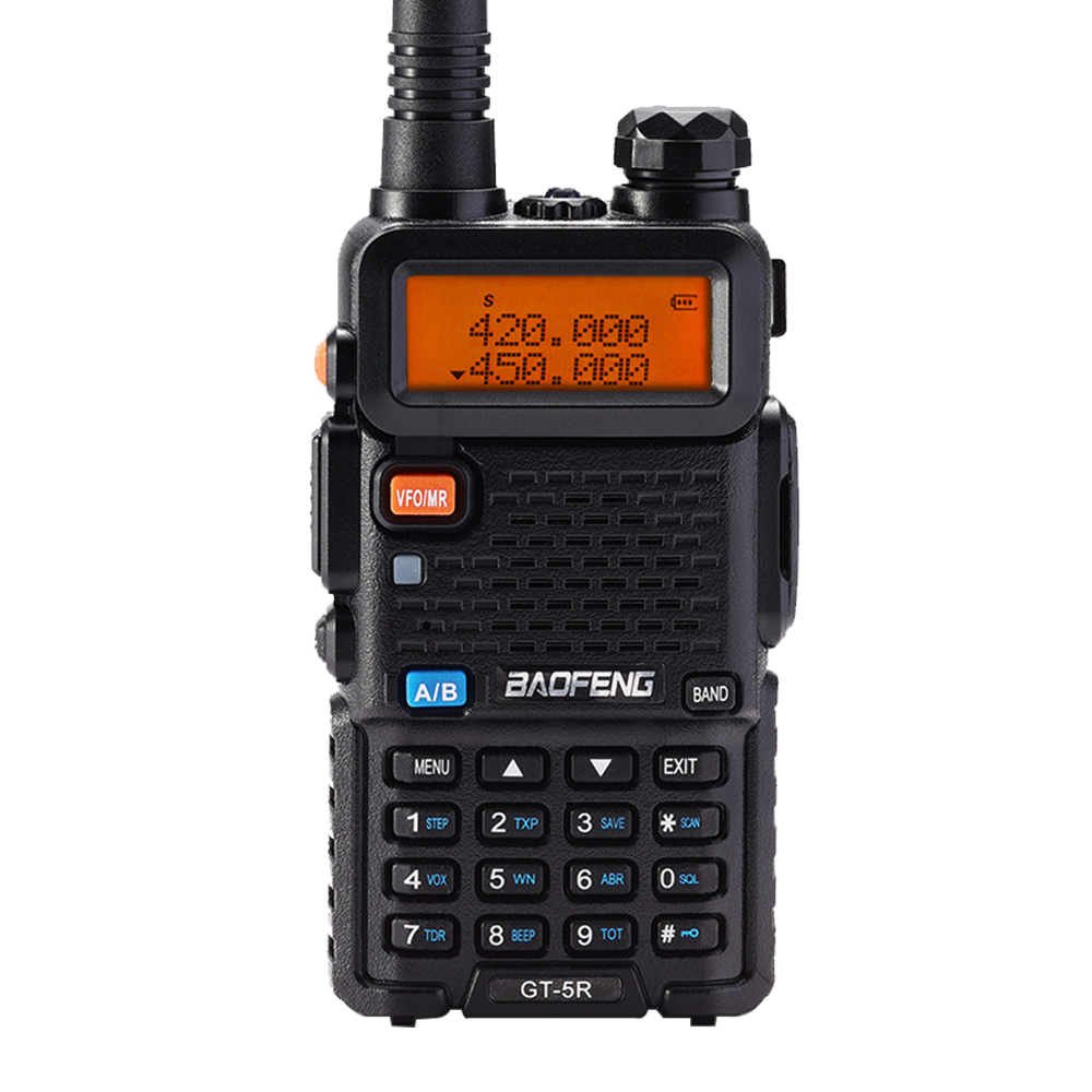 Baofeng GT-5R 5W Dual Band Radio [Upgraded Legal Version of UV-5R]–  Radioddity