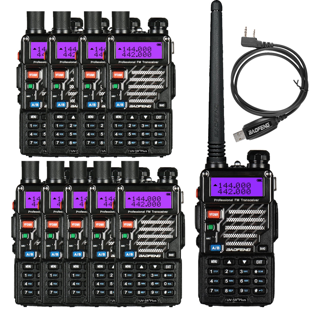 UV-5R PLUS 5W Dual Band Radio