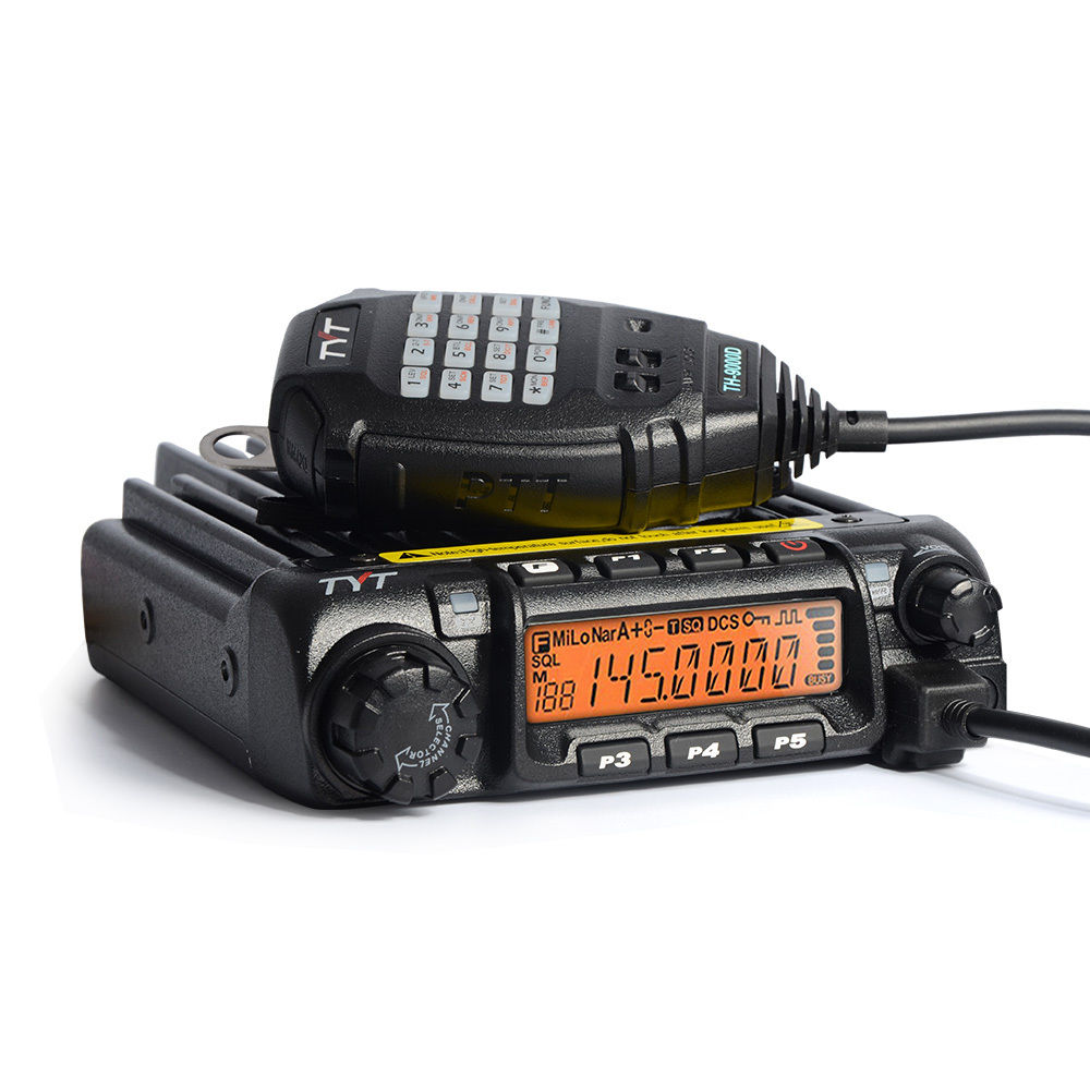Tyt Th-9000d Vhf2 Mono Band Mobile Car Radio Transceiver 50 Watt 200 Channel Scrambler Black - 2
